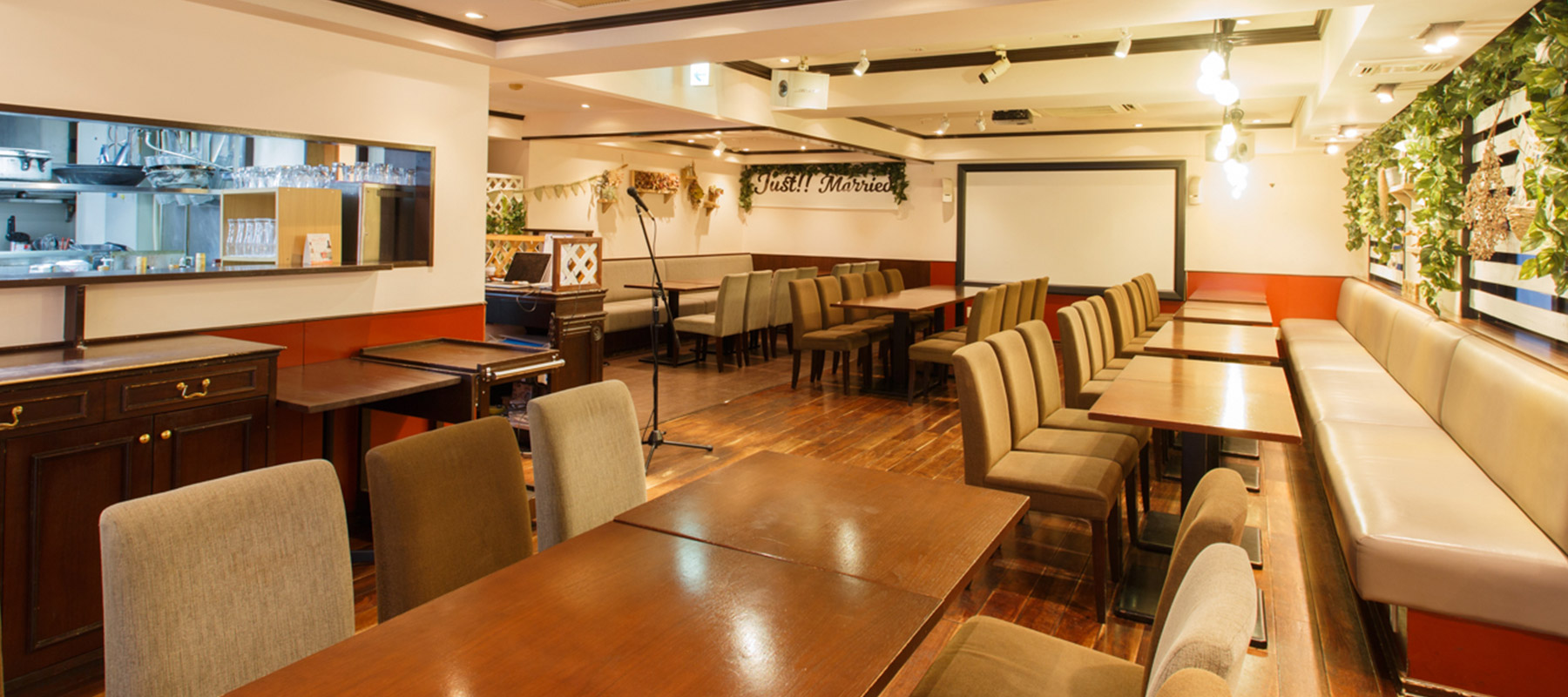 パーティーや場所貸しも!